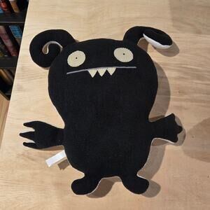 Ugly Doll Turny Burny two sided plush White Black RARE